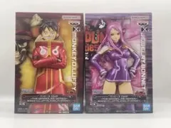 ワンピース DXF フィギュア ルフィ ボニー 2体セット