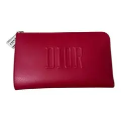 【新品　未使用品】Dior ディオール　ノベルティ　ポーチ　レッド