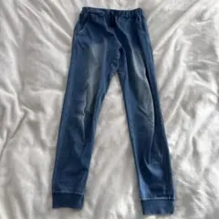 GROBAL WORKスゴラクジョガーパンツ160 ストレッチデニムパンツ