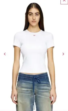 DIESEL ホワイト Tシャツ