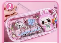 新品‼️‼️ • 新作・大容量・キャラクター付きペンケース（青色)