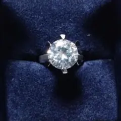 【訳あり】大粒 リング SILVER 925 刻印 シルバーリング 【11号】