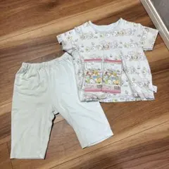 UNIQLO すみっこぐらし　パジャマ　100 上下セット　おまけ付き　カード