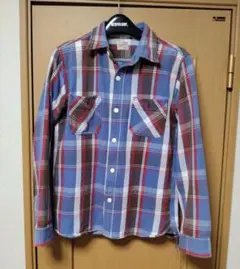 Houston チェック柄ネルシャツ 　X-LARGE