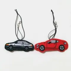ハンドメイド　フェルト　マスコット　AE86 トレノ 86 トヨタのサムネイル