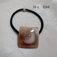 レジンヘアゴム ハンドメイド ヘアアクセサリー