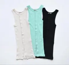 AURALEE オーラリー ORGANIC SOFT RIB TANK TOP - メルカリ
