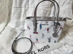マイケルコース　ジェットセットガールズ　スキー　2wayショルダーバッグ