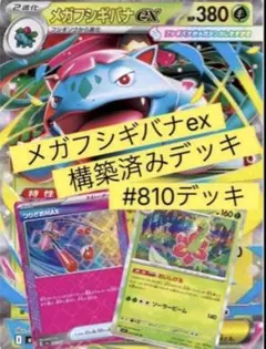 さ*す様 メガフシギバナex 構築済みデッキ #810デッキ