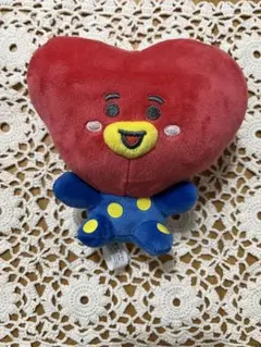 TATA ぬいぐるみ ハート型　BT21 BTS テテ　V
