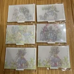 ドラゴンボール 一番くじ Ｆ賞 アクリルスタンド 5種6個セット