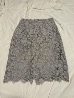 green label relaxing / レースタイトスカート