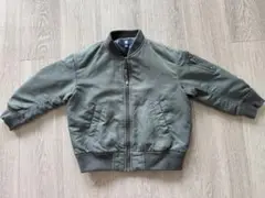 UNIQLO（ユニクロ）ミニタリージャケット　カーキ　110㎝