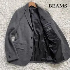 BEAMSビームス グレーシングルくるみボタンテーラドジャケット