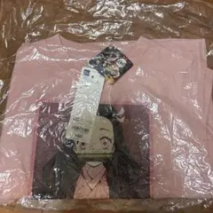 GU 鬼滅の刃 竈門禰豆子 Tシャツ ピンク 120cmのサムネイル