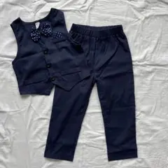 SHEIN ネイビー フォーマルセット 4Y