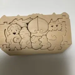 でこぼこ工房おはなし組み木「さんびきのやぎのがらがらどん」 - メルカリ