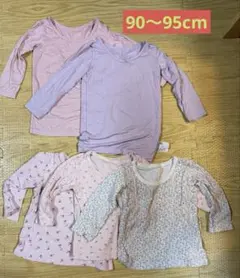 UNIQLO ヒートテック90cm 西松屋 95cm 長袖肌着