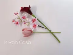 造花ヘッドパーツ　アーティフィシャルフラワー　造花　ヘッドパーツ　ヘッドドレス
