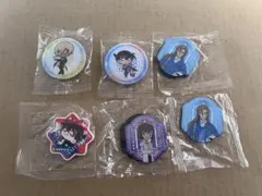 名探偵コナン くら寿司 缶バッジ ラバーマスコット 萩原千速 安室透