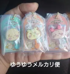 ちいかわ ミニチュア ロリポップチョコチャーム 3個セット