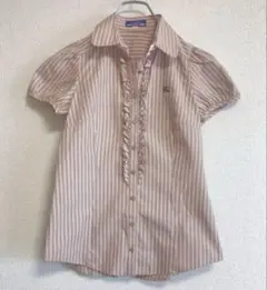 BURBERRY ブルーレーベル 半袖シャツ 36