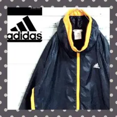 90s 古着adidasアディダスナイロンジャケット、トラックジャケット