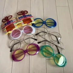 パーティー　サングラス 7点セット まとめ売り