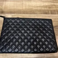 最終値下げ　CHANEL キルティングレザー クラッチバッグ　新品未使用