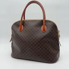 CELINE セリーヌ ハンドバッグ マカダム柄 PVC レザー　ow123