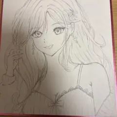 Chiho様専用】手描きイラスト オリジナル アナログ 原画 - メルカリ