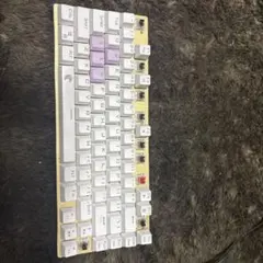 自作カスタムキーボード Akko 5075 (余りパーツ付き) - メルカリ