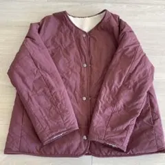 ユニクロ レディース キルティングボアリバーシブル ジャケット　Mサイズ