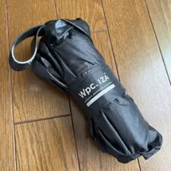 WPC IZA 折りたたみ傘 ブラック 晴雨兼用