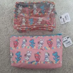 SWIMMER (スイマー)　キャラクター柄ポーチ　２個セット