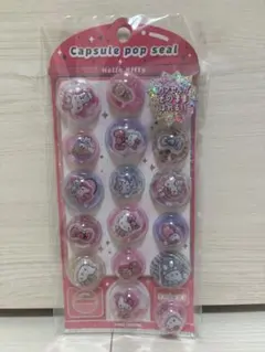 ハローキティ Capsule pop seal シール
