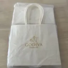 GODIVA ショップ袋 ホワイト 小型　6枚入