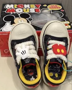 OLDORDER Disney ミッキー コラボ 厚底 スニーカー canvas - メルカリ