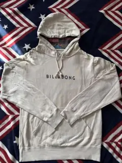 BILLABONG パーカー アイボリー Mサイズ