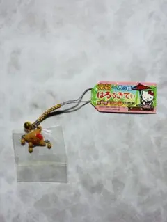 ハローキティ　京都限定　八ツ橋バージョン 根付け 2006