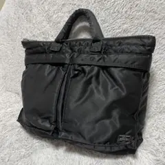 【美品】 ポーター　ビジネスバッグ　ヘルメットバッグ　タンカー　ブラック