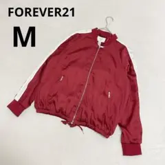 FOREVER 21 フォーエバー21 バック刺繍 ジャンパー レッド Mのサムネイル