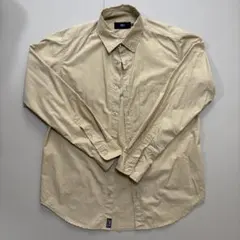 AZUL ベージュ 長袖シャツ Mサイズ
