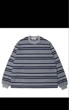 everyone border long sleeve tee shirt XL