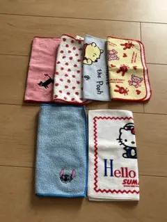 ⭐︎ミニハンドタオル 6枚セットのサムネイル