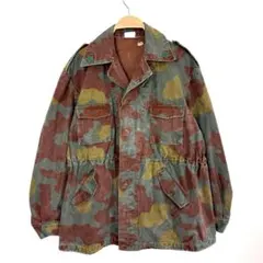 ベルギー軍 デニソンスモック 希少 50s パラシュート ブラッシュカモ