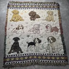 アメリカブーツ　総柄　ラグ　ソファーカバー 178×120 アメリカブーツ 総柄 ラグ ソファーカバー 178×120の通販 by 古着屋