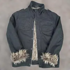 y2k グランジ お兄系平成fur jacket gimmick