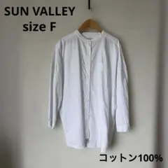 【綿100%】g173 SUN VALLEY コットンシャツ FREE SIZEのサムネイル