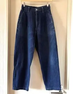 デニムテーパードパンツ ウエストゴムのサムネイル